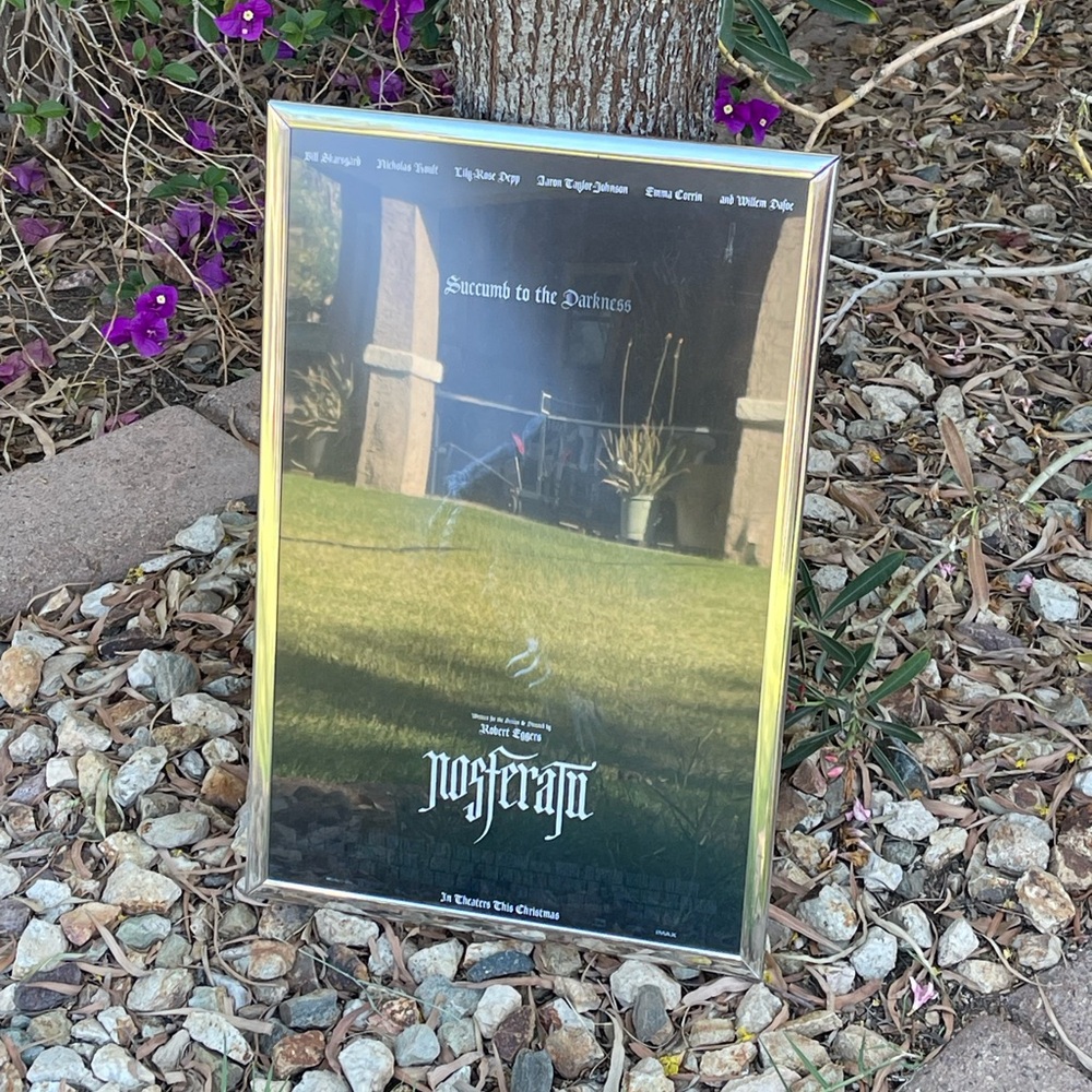 Nosferatu Movie Poster in Frame